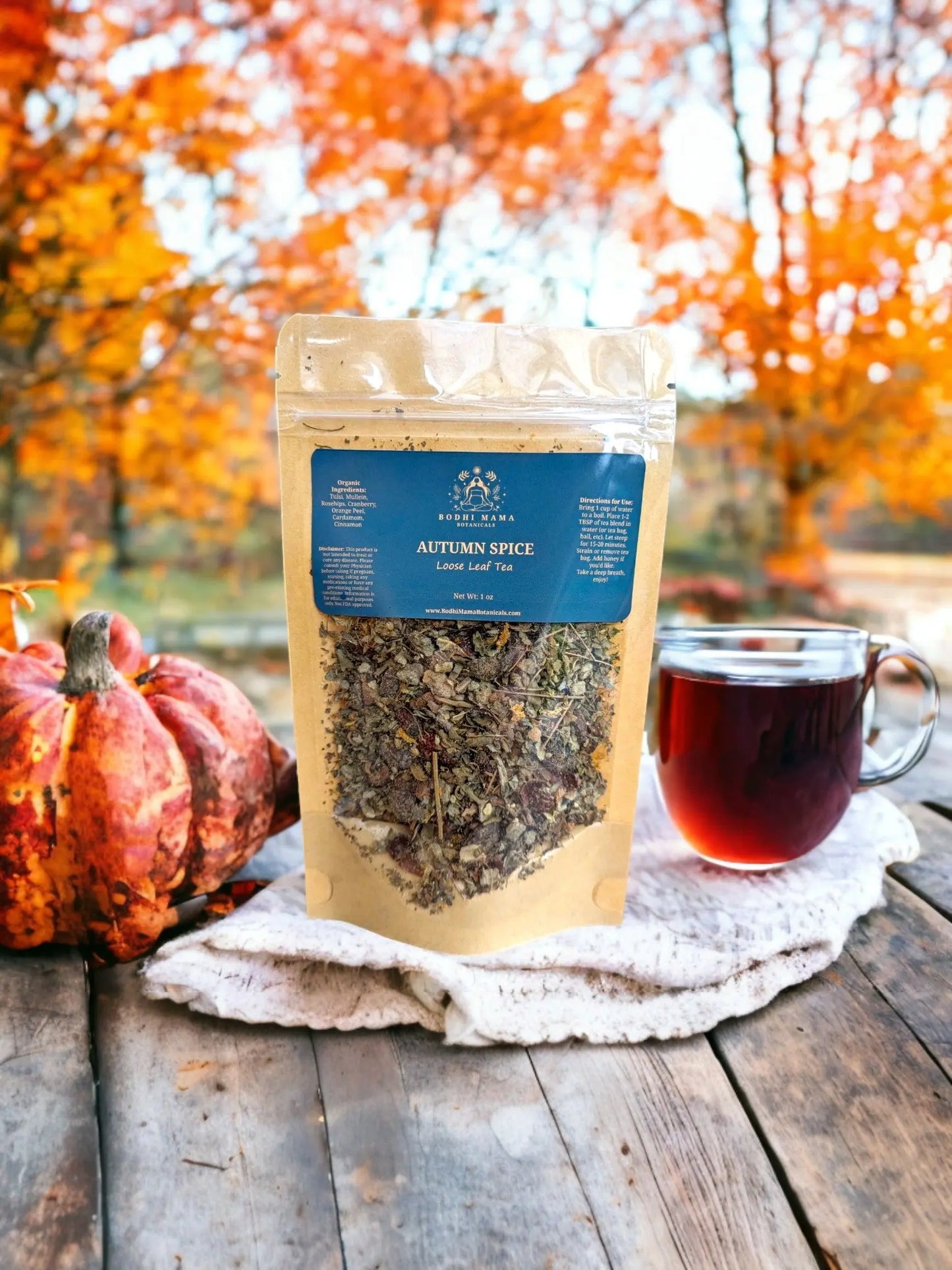 Tea Lovers Gift Set - A Trio of Exquisite Blends for Every Palate || Organic Loose Leaf Herbal Tea Bodhi Mama Botanicals