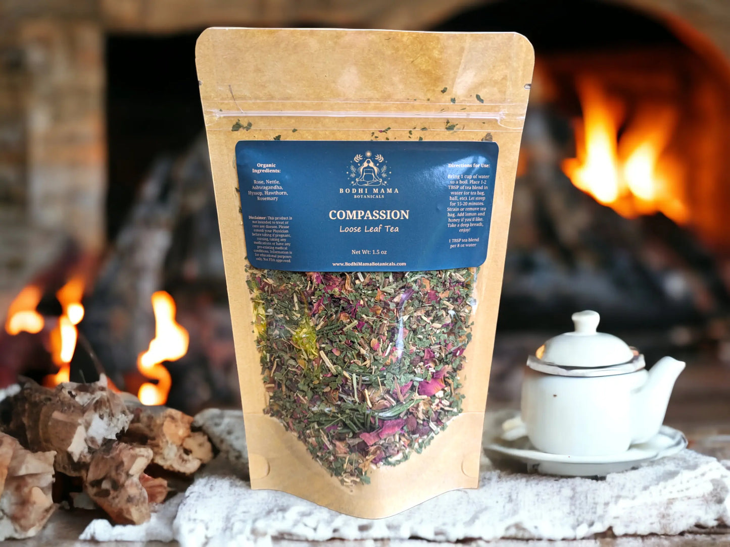 Compassion Tea Blend Bodhi Mama Botanicals