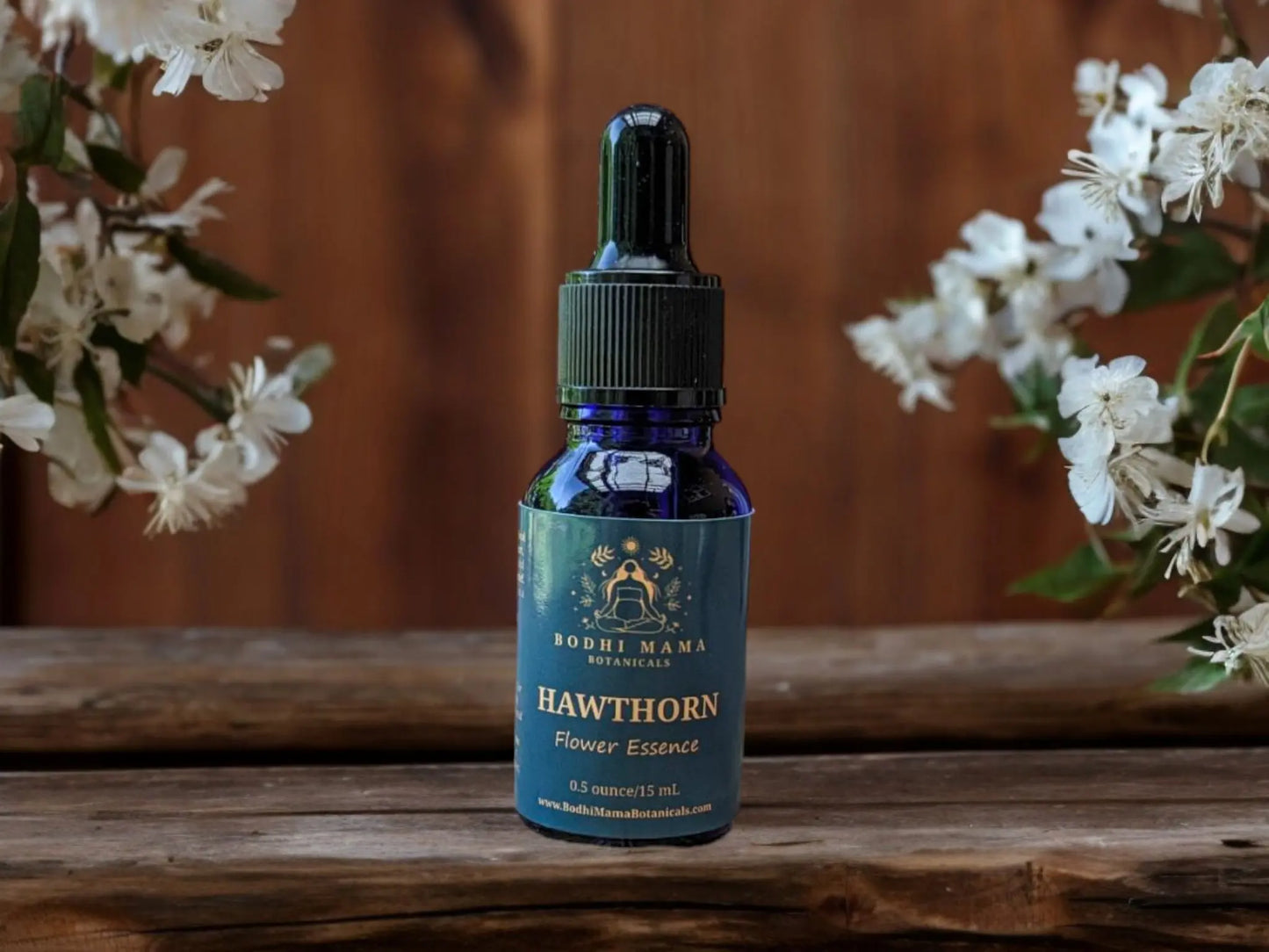 Hawthorn Flower Essence || Heals & Protects the Heart Bodhi Mama Botanicals