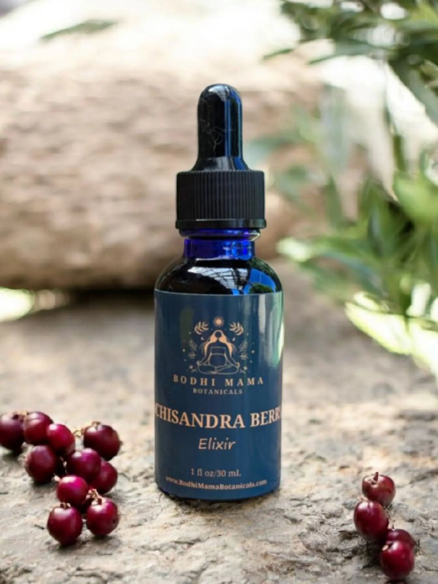 Schisandra Berry Elixir || Adaptogen + Women's Health || Organic Tincture Bodhi Mama Botanicals