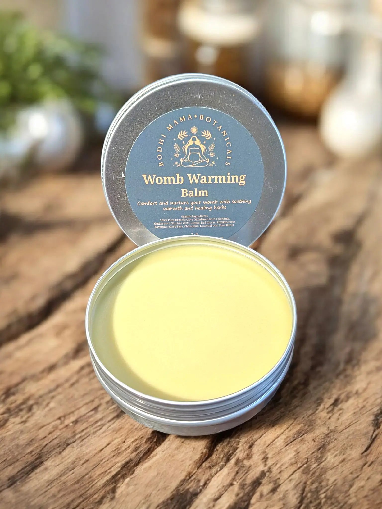 Womb Warming Balm || 2 oz Bodhi Mama Botanicals