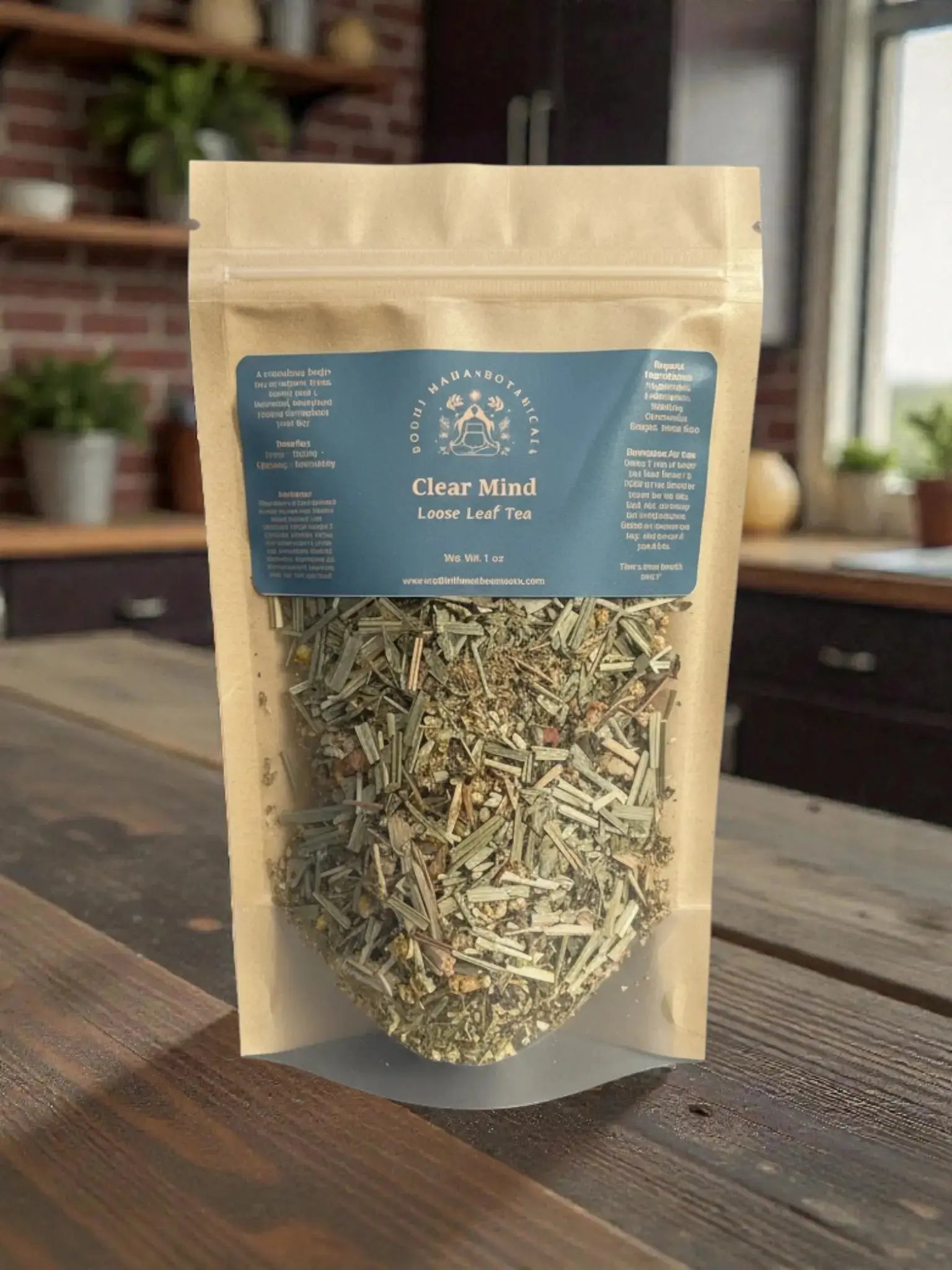 Clear Mind Loose Leaf Herbal Tea Blend Bodhi Mama Botanicals