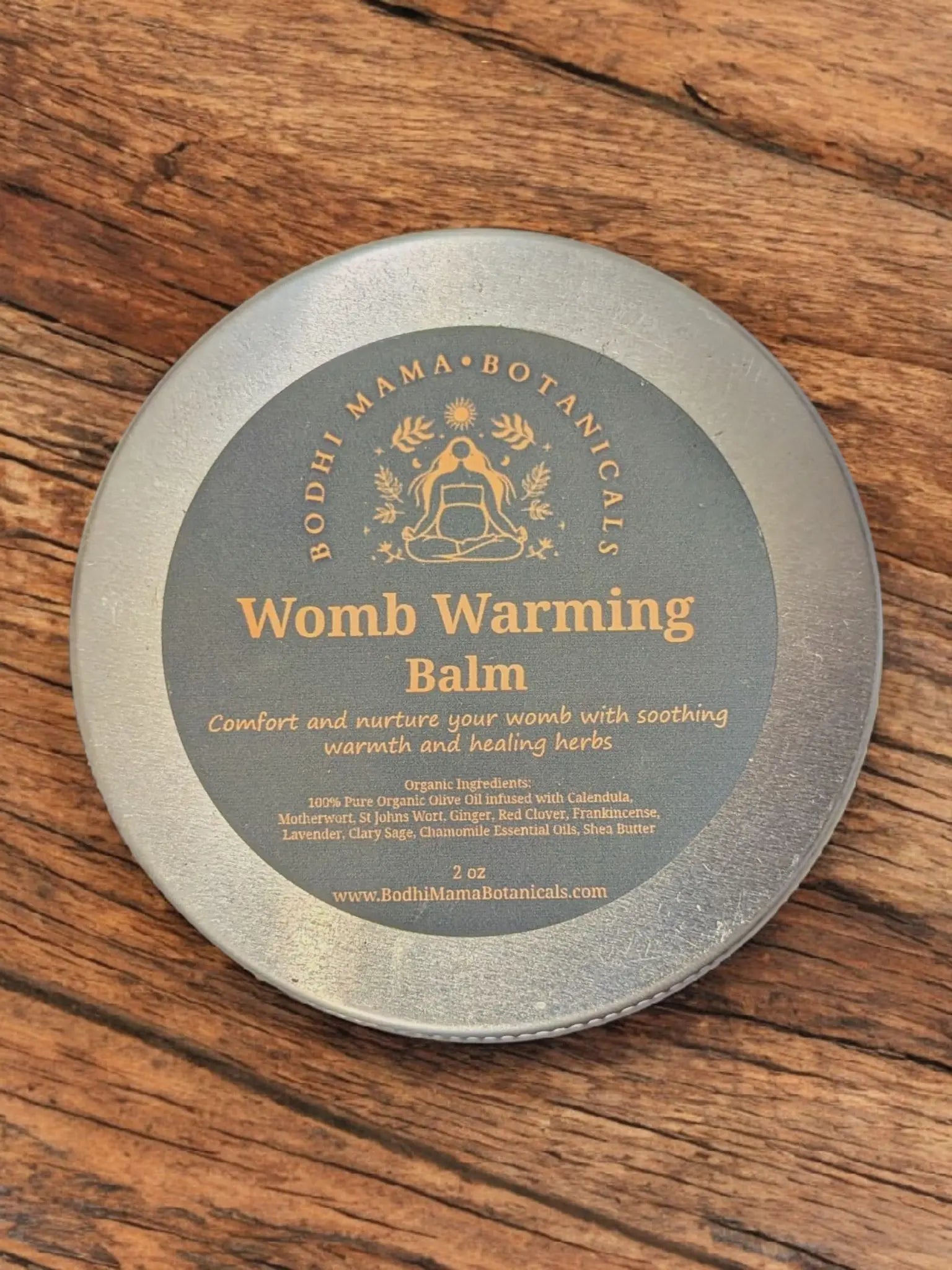 Womb Warming Balm || 2 oz Bodhi Mama Botanicals