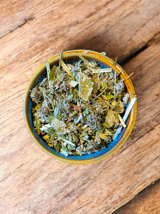 Nourished Loose Leaf Tea Blend Bodhi Mama Botanicals